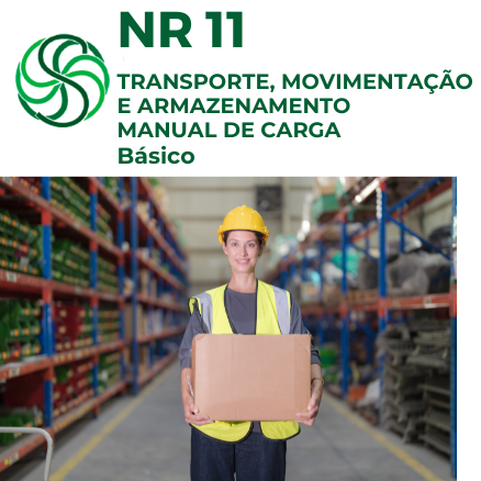 NR 11 – TRANSPORTE, MOVIMENTAÇÃO E ARMAZENAMENTO MANUAL DE CARGAS BÁSICO