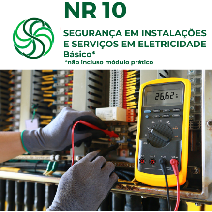 NR 10 - SEGURANÇA EM INSTALAÇÕES E SERVIÇOS EM ELETRICIDADE - Básico